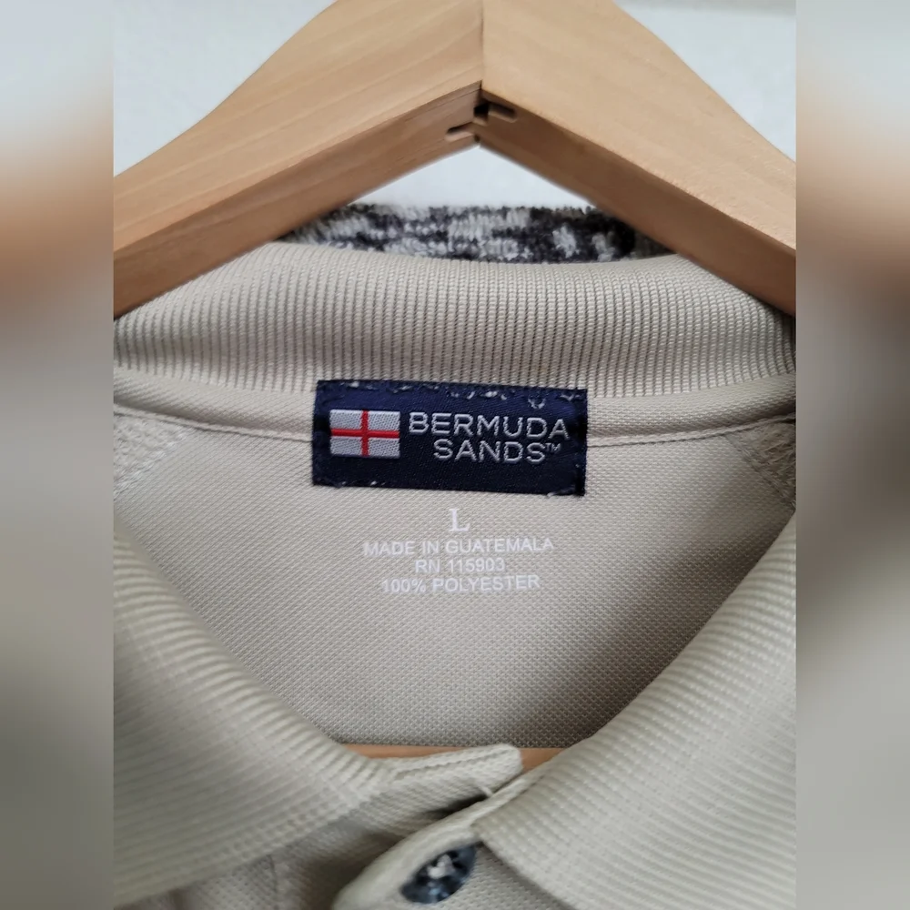 Bermuda Sands Mens Polo Shirt - Picture 3 of 5